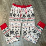 Women’s Hanna Andersson  holiday sweater print lounge pants size small