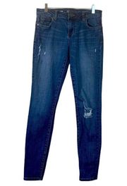 Kut from the Kloth Mia Toothpick Skinny Ankle Mid Rise Jean Women's Size 6