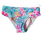 New! Lilly Pulitzer Lagoon Sarong Hipster Bikini Bottom Rainforest Retreat