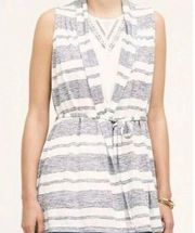 Anthropologie Saturday Sunday Sky Drawstring Vest