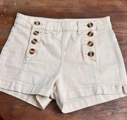 Altar'd State Cream  Shorts