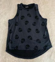 🌸(3/$20) skull tank top