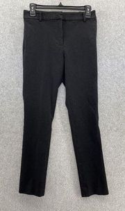 1.STATE Women's Solid Black pants Size 2 Chinos Cotton Pockets