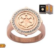 NIB Star Wars Galactic Empire Symbol Ring Size 6