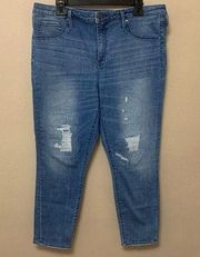 Mossimo High Rise Jegging Crop Jeans