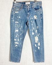 10 Crosby Derek Lam Mila distressed denim jeans