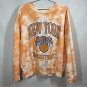 New York Knicks Orange Tie Dye in Size XL