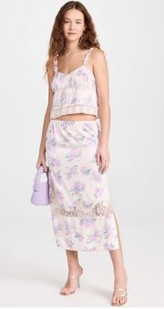 Fayette Floral Midi Skirt