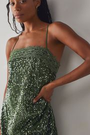 Sequin Slip Dress