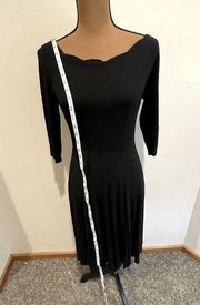 Great below knee black dress size medium