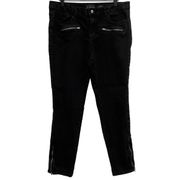 Attention Black Slim Fit Zipper Skinny Jeans 12