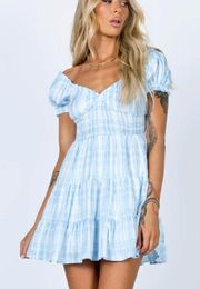 Princess Polly Blue Mini Dress