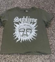 Sublime Crop Tee️