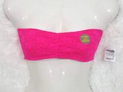 Charlotte Russe Lace Bandeau Bikini Top Medium NWT