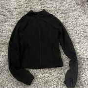 Lululemon  black define jacket cropped size 6