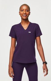 Caterina One-Pocket Scrub Top