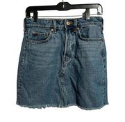 H&M Denim Mini Skirt