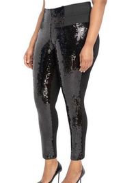 Eloquii Miracle Flawless Legging with Sequin Front Women's Size 16 NWT