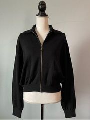 ST. JOHN SPORT | Vintage Black Full Zip Jacket Sz 6