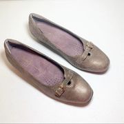 Clarks Artisan Caswell Genoa Snakeskin Print Mary Janes Leather Brown