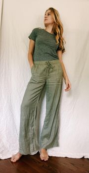 Long Linen Pants