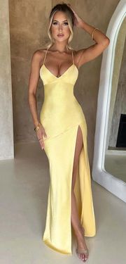 Isobel Prom Dress Yellow
