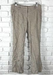 Trina Turk Linen Blend Pants Size 8