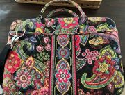 Vera Bradley Retired Pattern “Symphony in Hue” Hard Cover Laptop Carrier