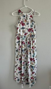 High Low Floral Sundress Dress