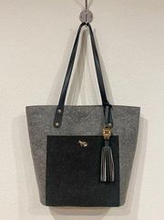 Felt Tote Bag EUC