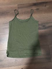 Time and Tru Green Tank Top 