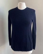 COS Black Textured Sweater Size XS