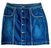 Christopher & Banks Denim Jean Skirt