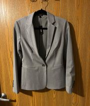 Grey Blazer Suit Jacket