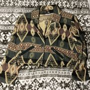 Vintage  Aztec print jacket