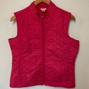 Christopher & Banks quilted vest.  Size Large.