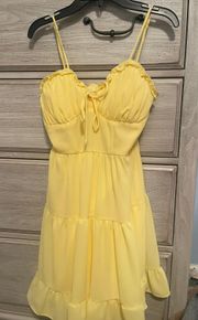 Dillards Yellow Sundress