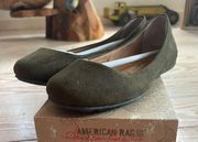 American Rag Olive flats size 8 BNWT