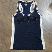 Converse one Star Sequin Graphic Varsity Tank Top