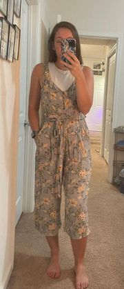 Outfitters Floral Jumpsuit