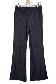 NWT BCBGMaxazria Carly Flare Leg Indigo Modern Pants