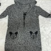 Disney Mickey Mouse Hooded Sweater Sz S