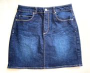 Francescas Collection Dark Wash Denim Skirt - M