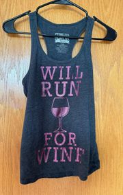 Will Run For Wine Tank