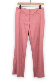 Apt. 9 Ava coral stretch linen blend wide leg slacks dress pants