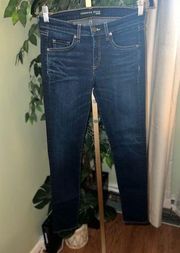 VERONICA BEARD Brooke 8.5" Skinny Jeans in Deep Blue Size US 26