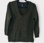 Forever 21  Knit V-neck Sweater