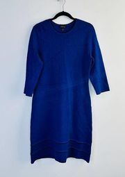 Carlisle Collection Blue Knit Dress