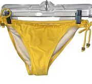 Women's Tommy Hilfiger Yellow Bikini Bottom Size Small