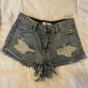 Blue Jean Shorts